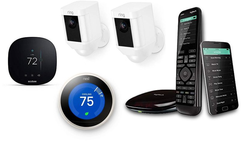 A smart home device and remote control